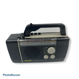 Hopesonic Sport Am Fm Radio Cassette With Lantern He - 873 Vintage