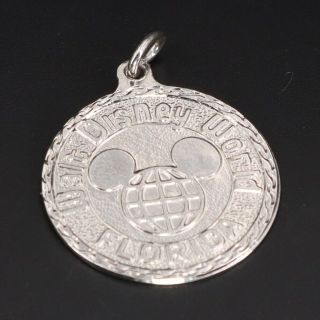 Vtg Sterling Silver - Walt Disney World Florida Souvenir Bracelet Charm - 3g