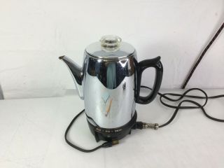 Vintage Ge General Electric Automatic Percolator Coffee Pot Maker
