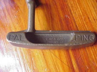 Vintage Ping Pal Putter,  351/2 " With Ping Grip