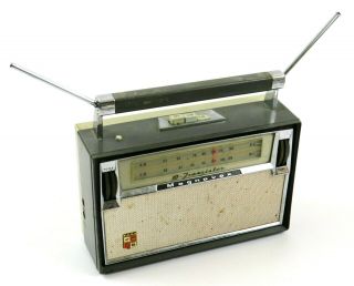 Vintage Maganavox 10 Transistor Portable Radio Model Fm - 90,  For Parts/repair