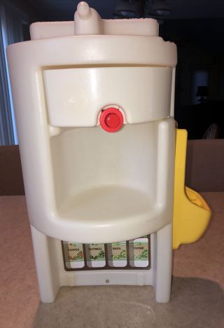 Vintage Little Tikes Party Kitchen Coffee Maker Message Board Phone Holder