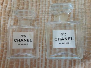 Vintage Chanel No.  5 Vanity Bottles Mini Bottles Only