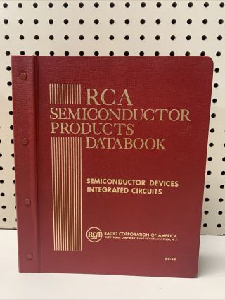 Vintage Rca Semiconductor Products Databook Files 1 - 300 - Huge Collectible Rare