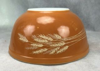 Vintage Pyrex Harvest Wheat Mixing Bowl 403 2.  5l
