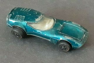 Vintage Hot Wheels Redlines Blue Torero 1968 Mattel Inc