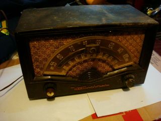 Vintage Westinghouse Radio Model H - 350t7 Brown