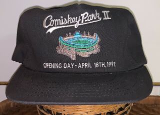 Vintage Comiskey Park 1991 Snapback Made In Usa Chicago White Sox