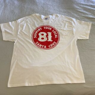 Hells Angels 81 Support Shirt Rare Vintage 2xl White And Red