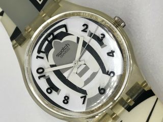 Swatch Men Quartz Wristwatch Vintage Rare Swiss Made