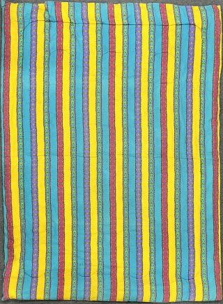 Vintage 90’s Disney Pocahontas Reversible Twin Comforter Blanket 62x84 2
