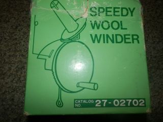 Vintage Speedy Wool Yarn Winder Made Specially For Lee Wards