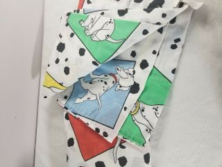 Vintage 101 Dalmations twin flat sheet and Fitted Sheet 2