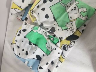 Vintage 101 Dalmations twin flat sheet and Fitted Sheet 3