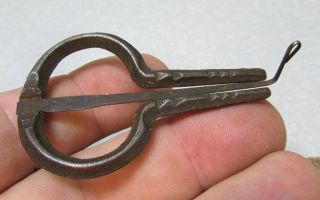 Vintage Metal Mouth Harp,  Also Known As A Jews Harp Or Jaw Harp,  Made In England