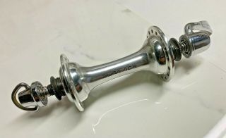 Shimano Dura - Ace Hb - 7400 Front Hub 36 Hole With Qr Skewer Vintage