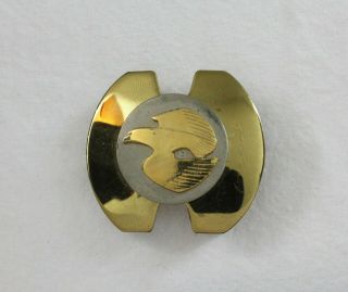 Vintage Soaring Eagle Logo Solid Brass Belt Buckle