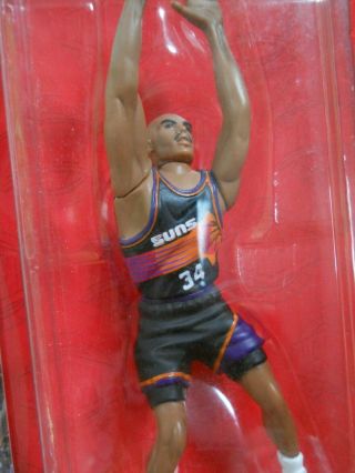 Vintage 1996 Charles Barkley Starting Lineup Figurine & Trading Card/ NBA 3