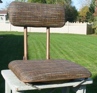 Vtg Fishing Fold Up Boat Bleacher Stand Chair Seat Fold Up Frabill Milwaukee Old