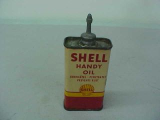 Vintage Shell Handy Oil Lead - Top Oil Can