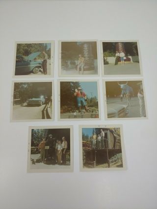 Vtg 1967 Family Road Trip Photograph Roadside Attractions California Thunderbird