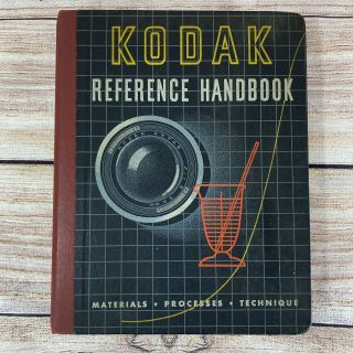 Vintage Kodak Reference Handbook 1952 Materials Processes Technique