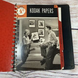 Vintage Kodak Reference Handbook 1952 Materials Processes Technique 3