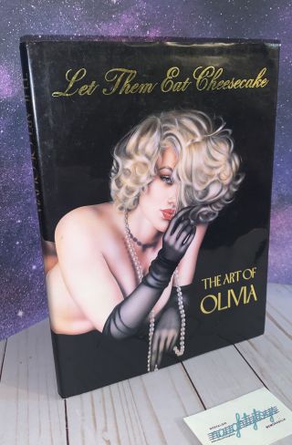 " Let Them Eat Cheesecake " : The Art Of Olivia By Olivia De Berardinis Adult Vtg