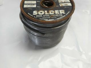1 Vintage Kester Core Solder 1 2 Dia 125 6 1/2 Lb