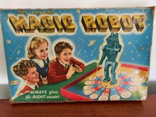Vintage Magic Robot Game.  By J & L Randall England 1950 