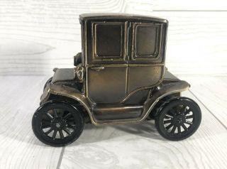 Vintage Banthrico Cast Metal 1910 Baker Electric Car Coin Bank Chicago