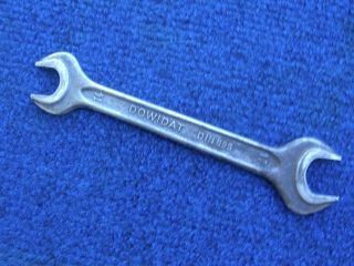 Vintage Mercedes Tool Roll Wrench 17mm 14mm Dowidat 1959 - 1965