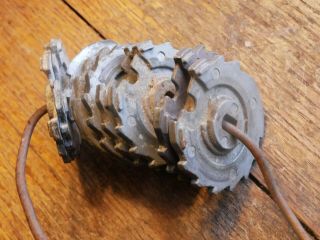 Vintage 1 Cent Coin Carrier Wheel Mech Gumball Machine Oak Part Each