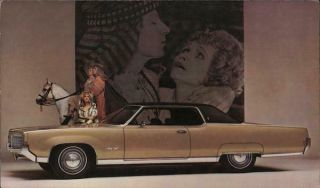Cars 1969 Oldsmobile Ninety - Eight Holiday Coupe Chrome Postcard Vintage