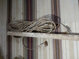 Vintage 30 Plus Foot Extension Cord 2 Prong