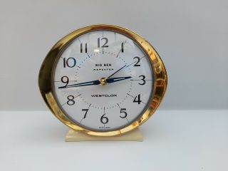 Vintage Westclox Big Ben Repeater Alarm Clock Made In Scotland In Order