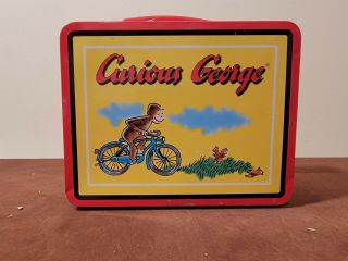Vintage - Curious George Metal Lunch Box Very.