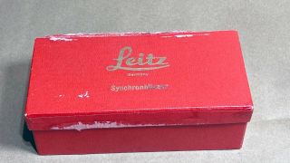 Vintage Leitz Synchronblitzer (leica Ceyoo) W/box -