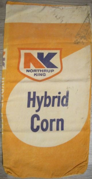 Vintage Northrup King Hybrid Corn Sack Bag