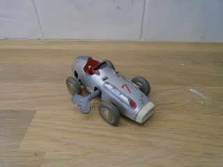 Vintage Schuco Micro Racer Mercedes Benz With Key - West Germany