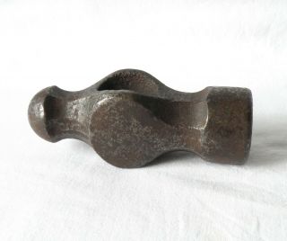 Vintage Heavy Ball Pein Hammer Head.  3lb 1oz.  Blacksmith,  Engineers.  Head Only.