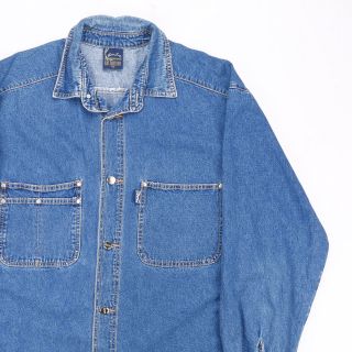 Vintage KARL KANI - JEAN Classic Blue 00s Long Sleeve Denim Shirt Mens XL 3