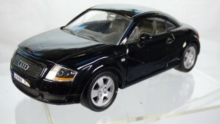 Welly Audi Tt 1:24 No.  2078 Collectible Vintage Model Toy Car Black Roadster