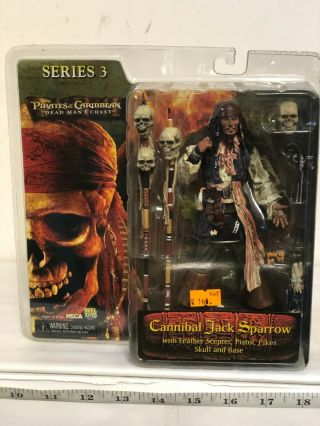 Neca Cannibal Jack Sparrow Pirates Of The Caribbean Dead Man 