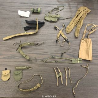 20pcs 1:6 21st Century Toy Wwii Us Uniform The Ultimate Soldier Figure Accessory