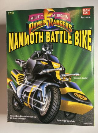 Mighty Morphin Power Rangers - Mammoth Battle Bike W Instructions Bandai