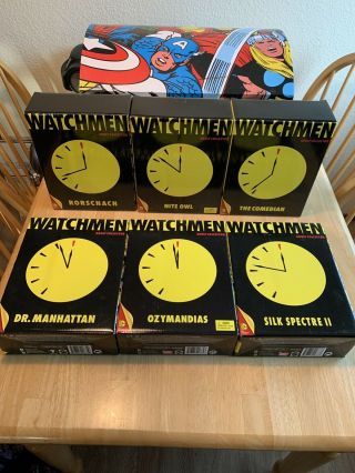 Mattel Dc Comics Matty Collector Watchmen; Never Displayed