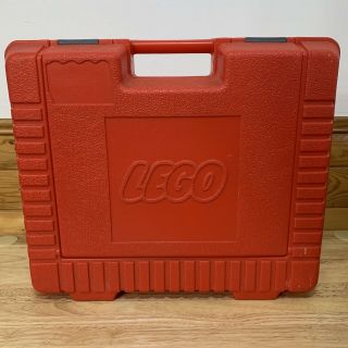 Vintage 1985 Red Lego Carry Case Storage Case Vtg 80s