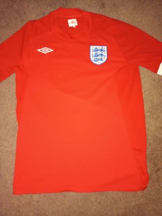 Vintage England Football Shirt Size 40