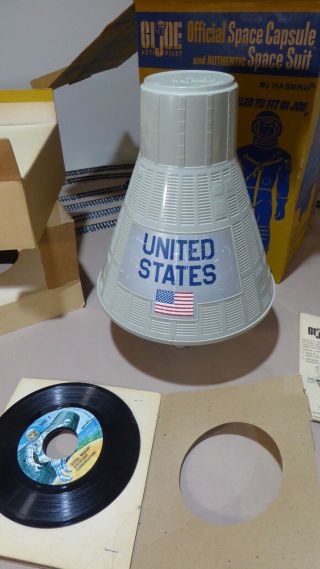 Vintage GI Joe Astronaut & Space Capsule with box 6
